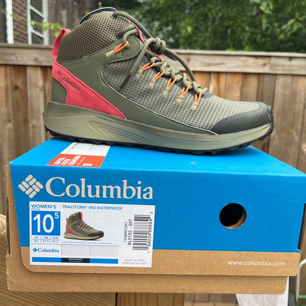 Columbia Trailstorm Hiking Boot Size 10.5 Women’s